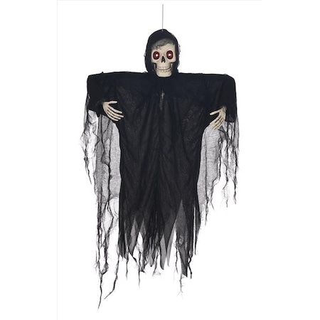 Seasons Usa Seasons 39 in. Prelit Hanging Talking Ghoul Halloween Decor W81920